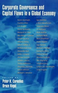 Produktbild: Corporate Governance and Capital Flows in a Global Economy