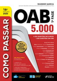 Produktbild: Como passar na OAB 1&ordf; fase - 16. ed. - 2020.