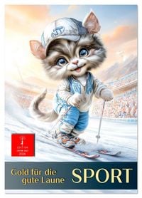 Produktbild: Sport, Gold f&uuml;r die gute Laune (Wandkalender 2026 DIN A4 hoch), CALVENDO Monatskalender