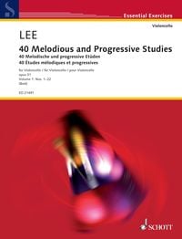 Produktbild: 40 Melodious and Progressive Studies