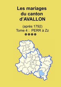 Produktbild: Les mariages du canton d avallon