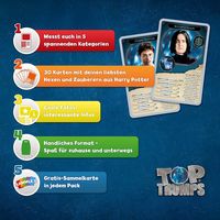 Winning Moves 63759 - Top Trumps Quiz Harry Potter, Hexen und Zauberer, Wissensspiel