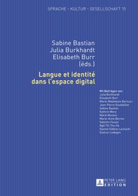 Produktbild: Langue et identit&eacute; dans l&rsquo;espace digital