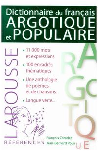 Produktbild: Dictionnaire du fran&ccedil;ais argotique et populaire