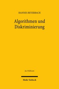 Produktbild: Algorithmen und Diskriminierung