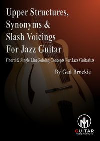 Produktbild: Upper Voicings, Synonyms & Slash Voicings For Jazz Guitar