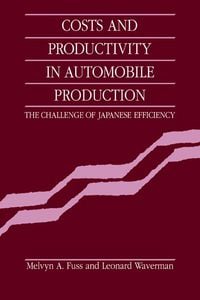 Produktbild: Costs and Productivity in Automobile Production