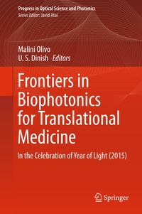 Produktbild: Frontiers in Biophotonics for Translational Medicine