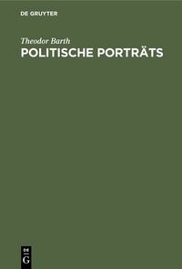 Produktbild: Politische Portr&auml;ts