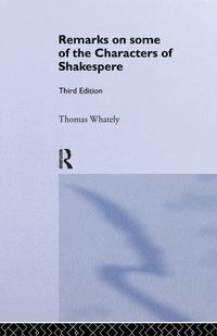 Produktbild: Remarks on Some of the Characters of Shakespeare