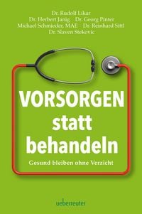 Produktbild: Vorsorgen statt behandeln