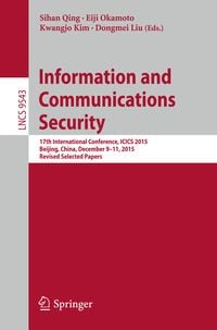 Produktbild: Information and Communications Security