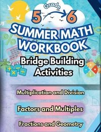 Produktbild: Summer Math Workbook | 5-6 Grade Bridge Building Activities