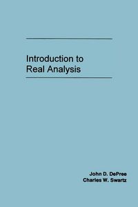 Produktbild: Depree, J: Introduction to Real Analysis