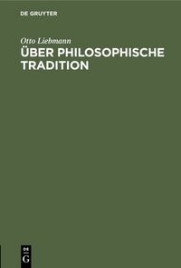 Produktbild: &Uuml;ber philosophische Tradition