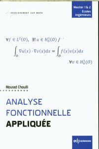 Produktbild: Analyse fonctionnelle appliqu&eacute;e : master 1 & 2, &eacute;coles ing&eacute;nieurs