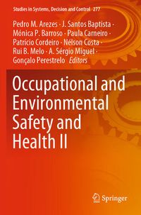 Produktbild: Occupational and Environmental Safety and Health II