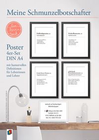 Bild vom Artikel Meine Schmunzelbotschafter/lice love teachA4 /Poster-4er-Set vom Autor Redaktionsteam Verlag an der Ruhr