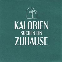 Produktbild: Serviette "Kalorien suchen ein Zuhause"