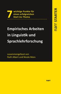Produktbild: Empirisches Arbeiten in Linguistik und Sprachlehrforschung