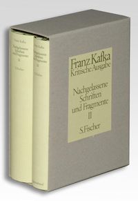 Bild vom Artikel Nachgelassene Schriften und Fragmente II vom Autor Franz Kafka