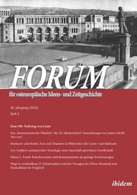 Produktbild: Forum f&uuml;r osteurop&auml;ische Ideen- und Zeitgeschichte
