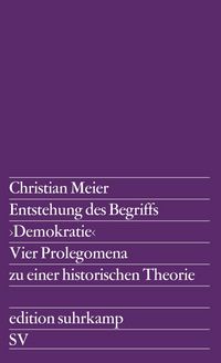 Produktbild: Entstehung des Begriffs >Demokratie<