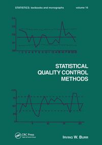 Produktbild: Statistical Quality Control Methods