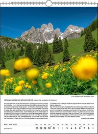 Blodigs Alpenkalender 2024