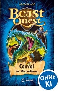 Produktbild: Convol, der W&uuml;stend&auml;mon / Beast Quest Band 37