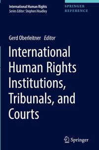 Bild vom Artikel International Human Rights Institutions, Tribunals, and Courts vom Autor 