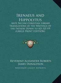 Produktbild: Irenaeus and Hippolytus