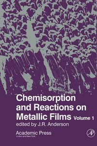 Produktbild: Chemisorption And Reactions On Metallic Films V1