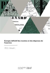 Produktbild: Compte definitif des recettes et