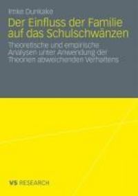 Produktbild: Der Einfluss der Familie auf das Schulschw&auml;nzen