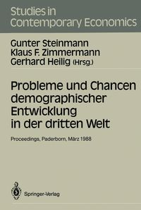 Bild vom Artikel Probleme und Chancen demographischer Entwicklung in der dritten Welt vom Autor Gunter Steinmann