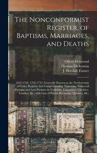 Produktbild: The Nonconformist Register, of Baptisms, Marriages, and Deaths