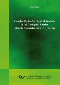 Produktbild: Coupled Hydro-Mechanical Analysis of the Geological Barrier Integrity Associated with CO2 Storage