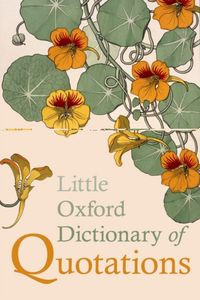 Produktbild: Little Oxford Dictionary of Quotations