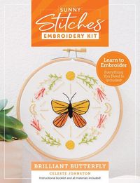 Produktbild: Sunny Stitches Embroidery Kit Brilliant Butterfly