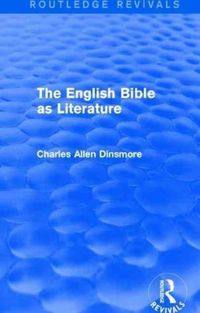 Produktbild: Dinsmore, C: The English Bible as Literature