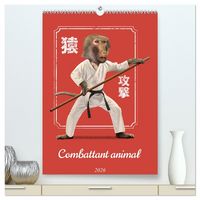 Produktbild: Combattant animal (Calendrier mural 2026 DIN A2 horizontal) calendrier de bureau