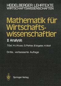 Produktbild: Mathematik f&uuml;r Wirtschaftswissenschaftler