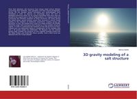 Produktbild: 3D gravity modeling of a salt structure