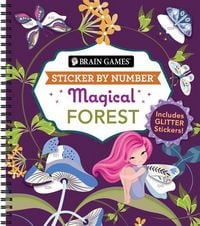 Produktbild: Brain Games - Sticker by Number: Magical Forest (20 Images to Sticker)