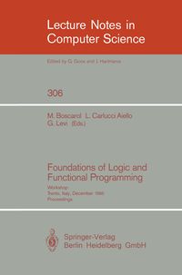 Produktbild: Foundations of Logic and Functional Programming