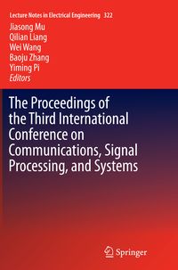 Produktbild: The Proceedings of the Third International Conference on Communications, Signal Processing, and Systems