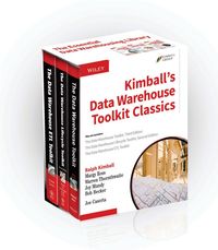 Produktbild: Kimball's Data Warehouse Toolkit Classics, 3 Volume Set