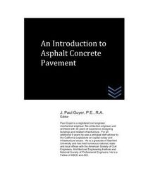 Produktbild: An Introduction to Asphalt Concrete Pavement