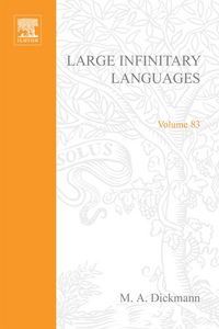 Produktbild: Large Infinitary Languages